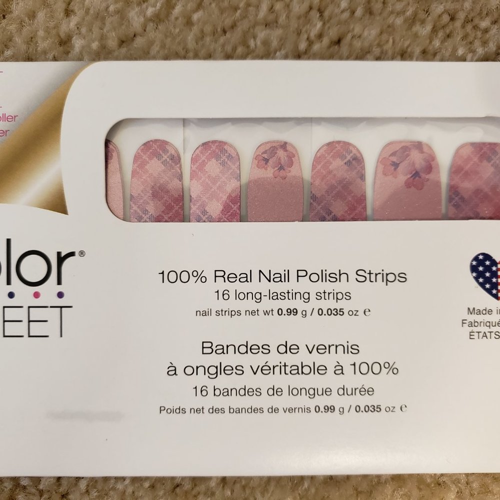 Color Street Nail Polish Strips Spring Fling Retired